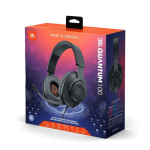 JBL Quantum 100 Wired Over-Ear Gaming Headphones - Image 2